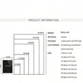 Canvas poster size guide showing available dimensions