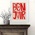 Decor inspiration view of waterproof canvas letter print for stylish rooms
