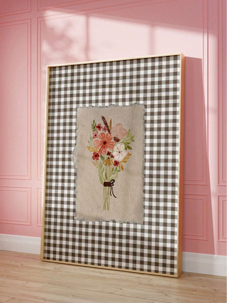 Bring rustic charm to your dining room with this frameless wildflower art print. Featuring delicate botanical designs on high-quality canvas, this unframed painting captures the natural beauty of wildflowers in a modern farmhouse aesthetic. The waterproof material ensures durability and easy maintenance, making it perfect for any room in your home. Display it solo or create a gallery wall for maximum impact. A versatile piece that adds warmth and character to cozy spaces.