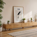 Motivational quote artwork for a bedroom or living room