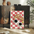 Breakfast wall decor for dining room kitchen nook or pantry with French bistro mood