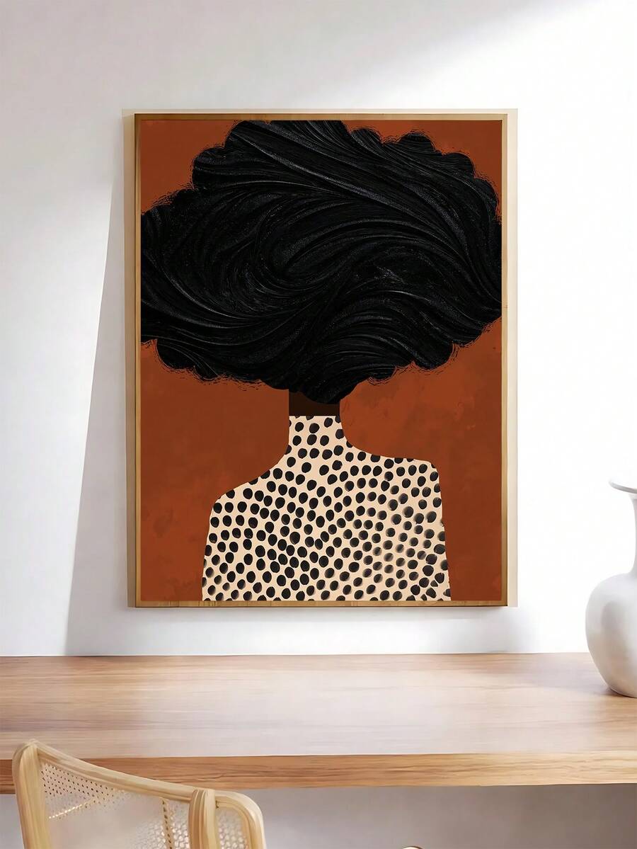 Bold abstract wall decor for living room bedroom or hallway