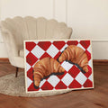 Breakfast wall decor for dining room kitchen nook or pantry with French bistro mood