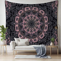 Bohemian peacock mandala tapestry product view 25 for home decor
