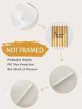 Packaging display for unframed sunshine wall art rolled in protective PVC pipe