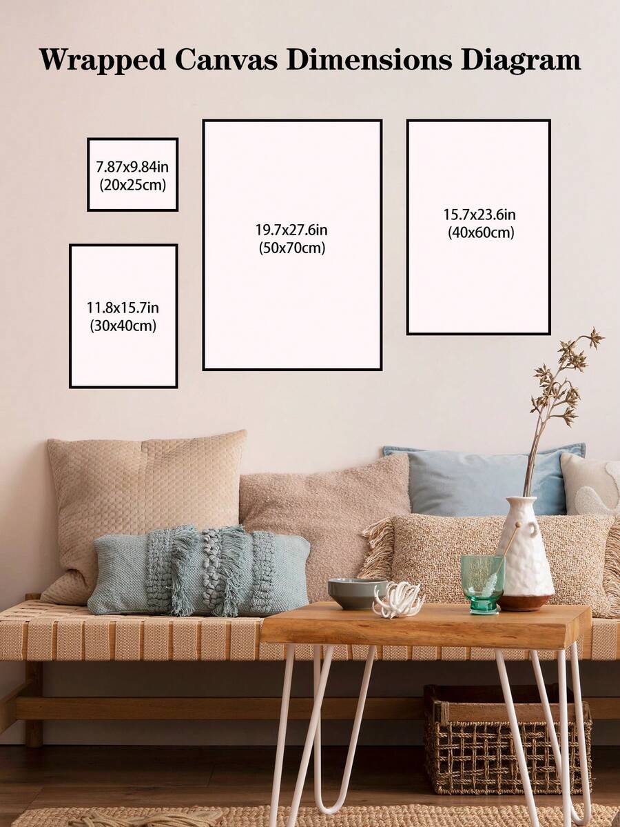 Three-piece floral Christian wall art for a bedroom or prayer corner