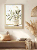 Alternate plant wall art noted as non-fawn image