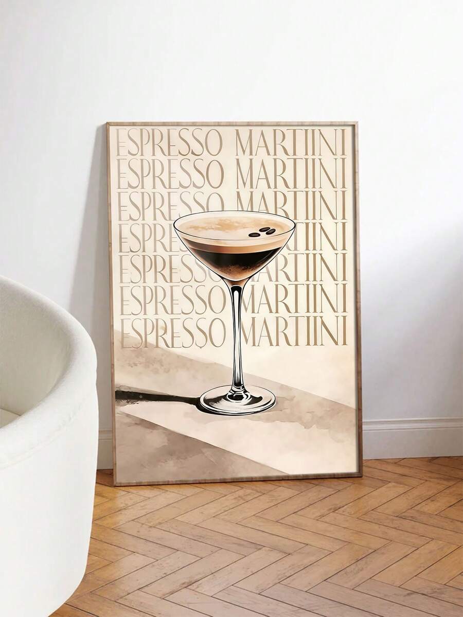 Bar poster preview for kitchen coffee bar dining room or apartment bar cart