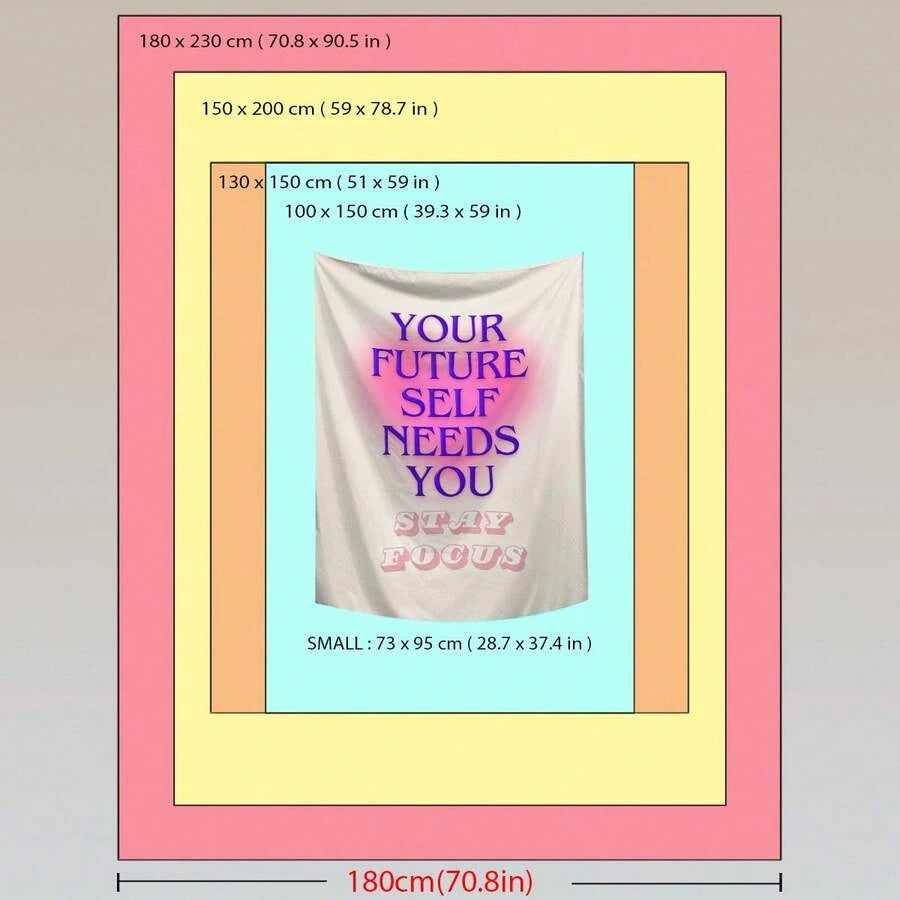 heart letter wall tapestry product image 13