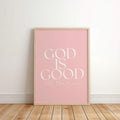Bible verse decor gallery wall with feminine Christian typography and botanical feel