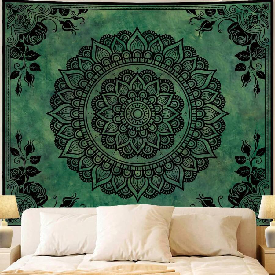 bohemian mandala tapestry product image 12