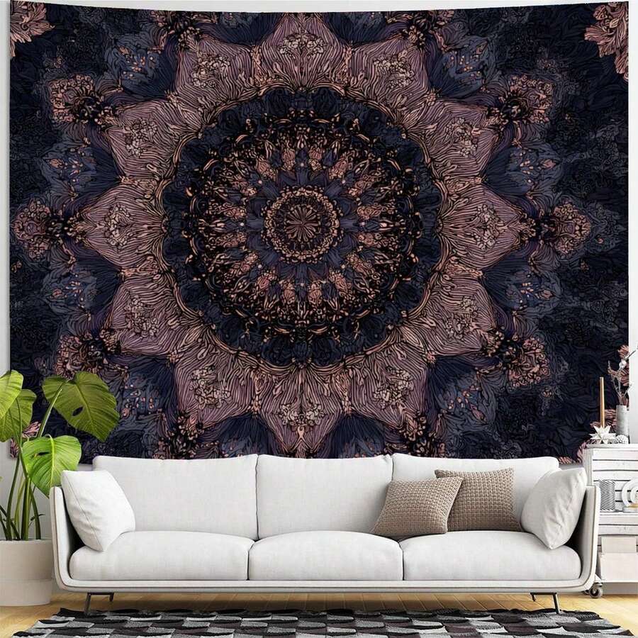 bohemian mandala tapestry product image 11