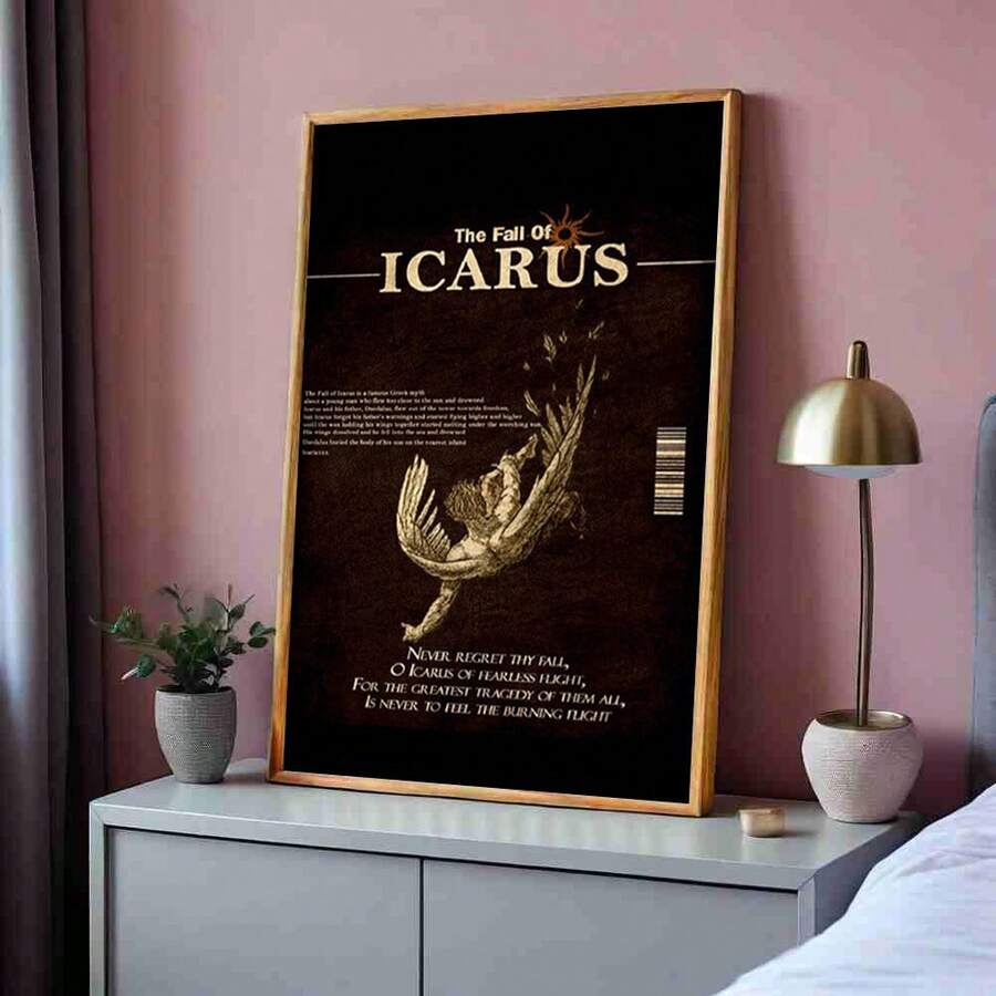 The Fall Of Icarus Greek mythology wall art
