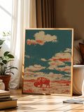 Unrelated bison print included in mixed listing media