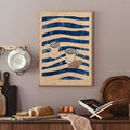 Breakfast wall decor for dining room kitchen nook or pantry with French bistro mood