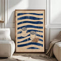 Breakfast wall decor for dining room kitchen nook or pantry with French bistro mood