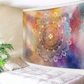 Large wall tapestry product detail with printed rectangular hanging cloth