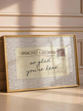 Warm sentimental wall art gift