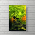 Space poster for media room bedroom office gaming room or sci fi fan decor