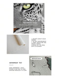 Leopard canvas feature graphic with waterproof test