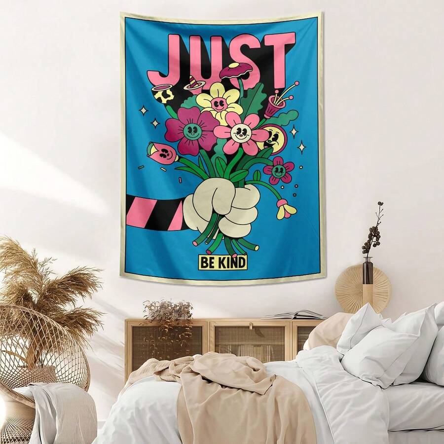 heart letter wall tapestry product image 28