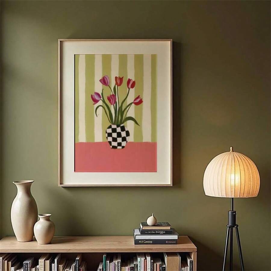pink lily wall art product image 13