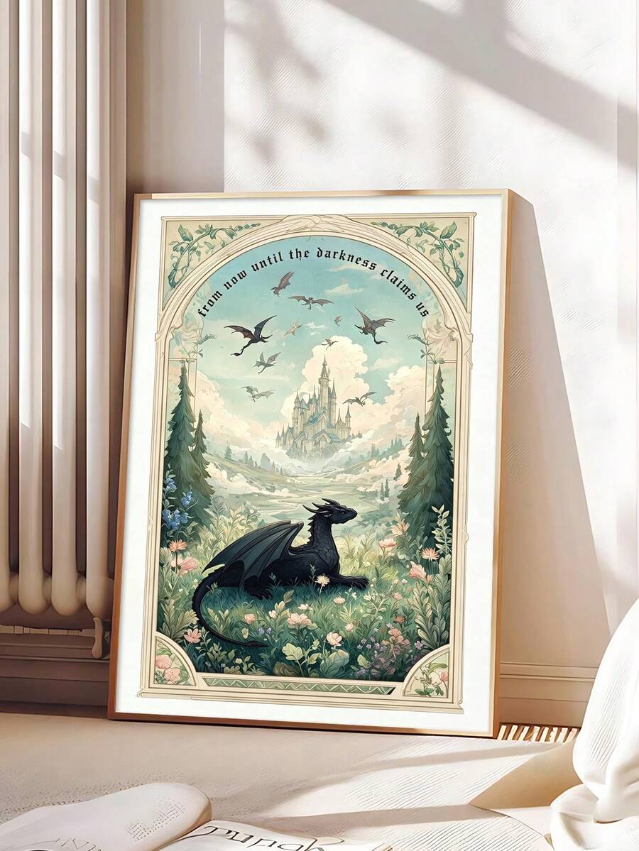 Magical cottagecore dragon gift