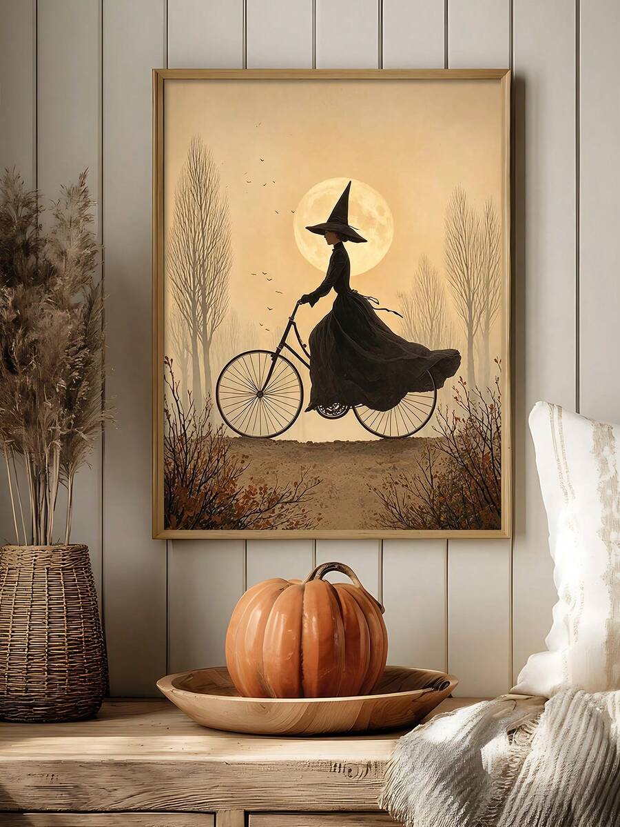 Spooky mantel decor for autumn displays