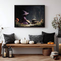 Farmhouse cauldron canvas artwork