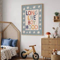Unframed Long Live Boyhood canvas print