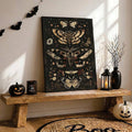 Pastoral animal wall art with decorative butterfly subject
