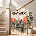 NYC souvenir gift for a living room