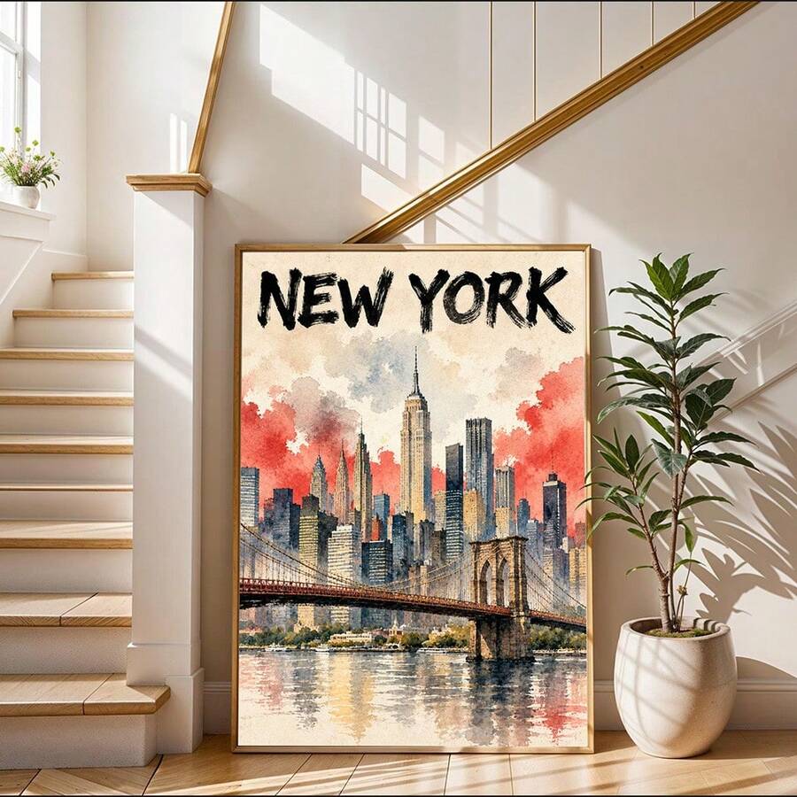 NYC souvenir gift for a living room