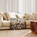 Vintage reinghost forest poster decor