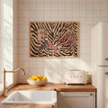 Pink fashion-inspired western wall decor