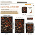 Product details for terracotta wildflower unframed canvas poster