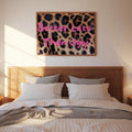 Retro-pop statement decor for a bedroom or hallway