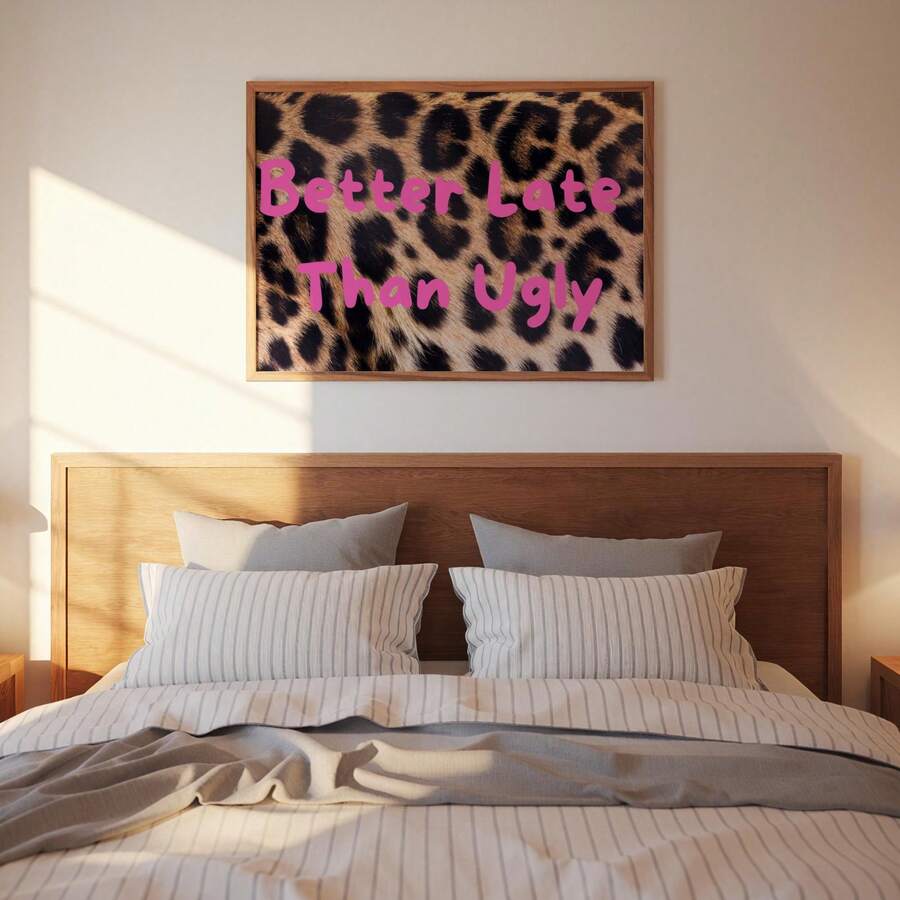 Retro-pop statement decor for a bedroom or hallway
