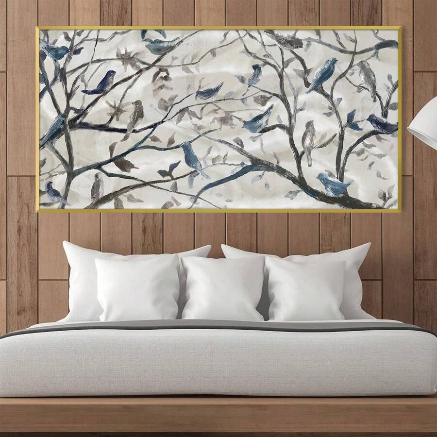 Impressionist nature canvas poster