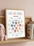 Classroom Before You Go Be Sure To Know Circle Of Control Affirmation Canvas Poster