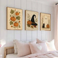 Farmhouse ghost canvas artwork
