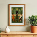 Funny Dog Vintage Dachshund Wine Lover Canvas Wall Art Poster
