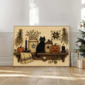 Cozy cottage seasonal wall art