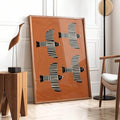 Earthy nature-inspired wall decor