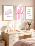 Jeremiah 29 11 scripture wall art in soft pink and white