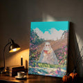 Ghost Garden Art Eerie Country Style Illustration Canvas Poster 
