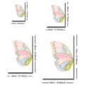 Watercolor Pink Butterfly Preppy Abstract Wings Minimalist Canvas Poster
