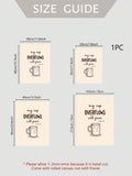 Size guide for My cup overflows with grace canvas poster in four dimensions