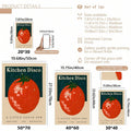 Size guide for Kitchen Disco canvas poster in 20 by 30 30 by 40 40 by 60 and 50 by 70 cm