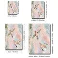 Size guide for flying mallard duck canvas poster